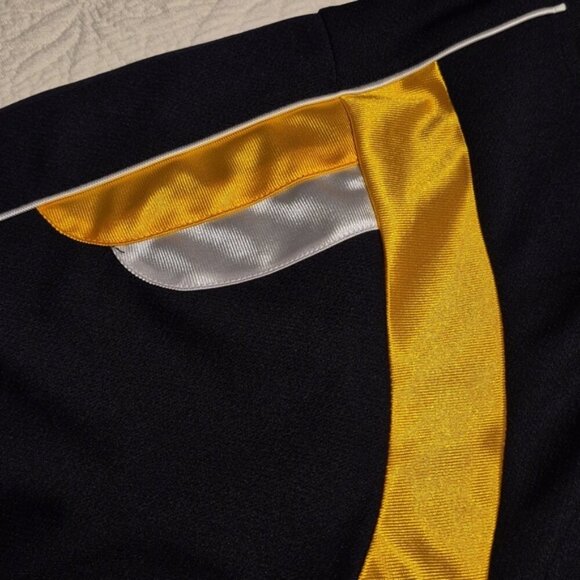 Boston Bruins boys size XL or 16/18 short sleeve black embroidered shirt VGUC - Picture 5 of 5